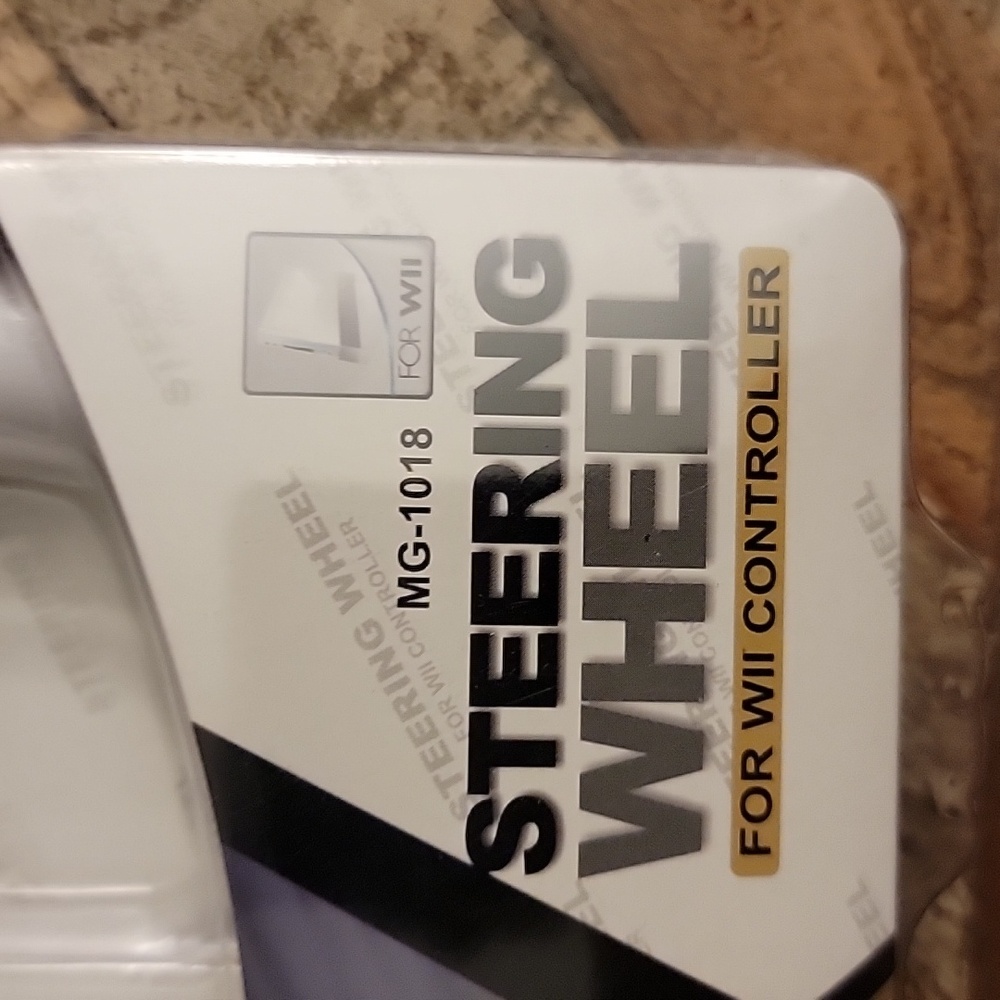 Steering wheel for Wii